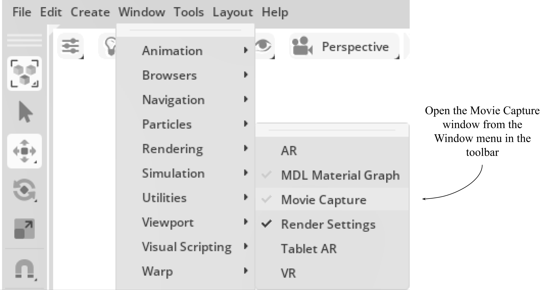 USD Composer Render setting